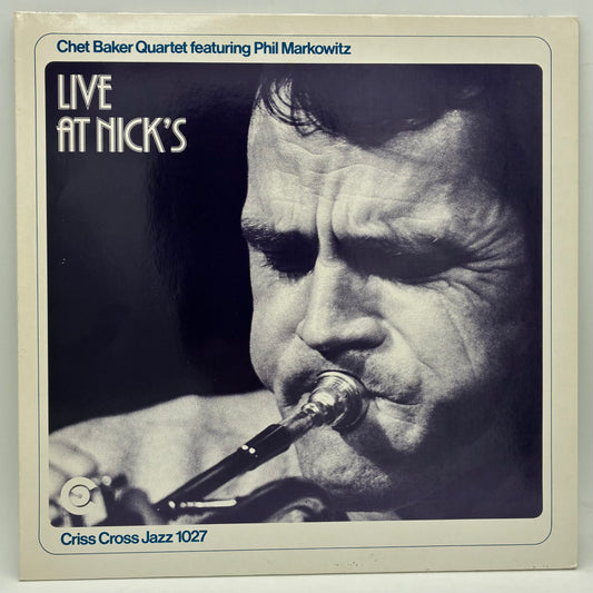 Chet Baker Quartet Featuring Phil Markowitz – Live At Nick's