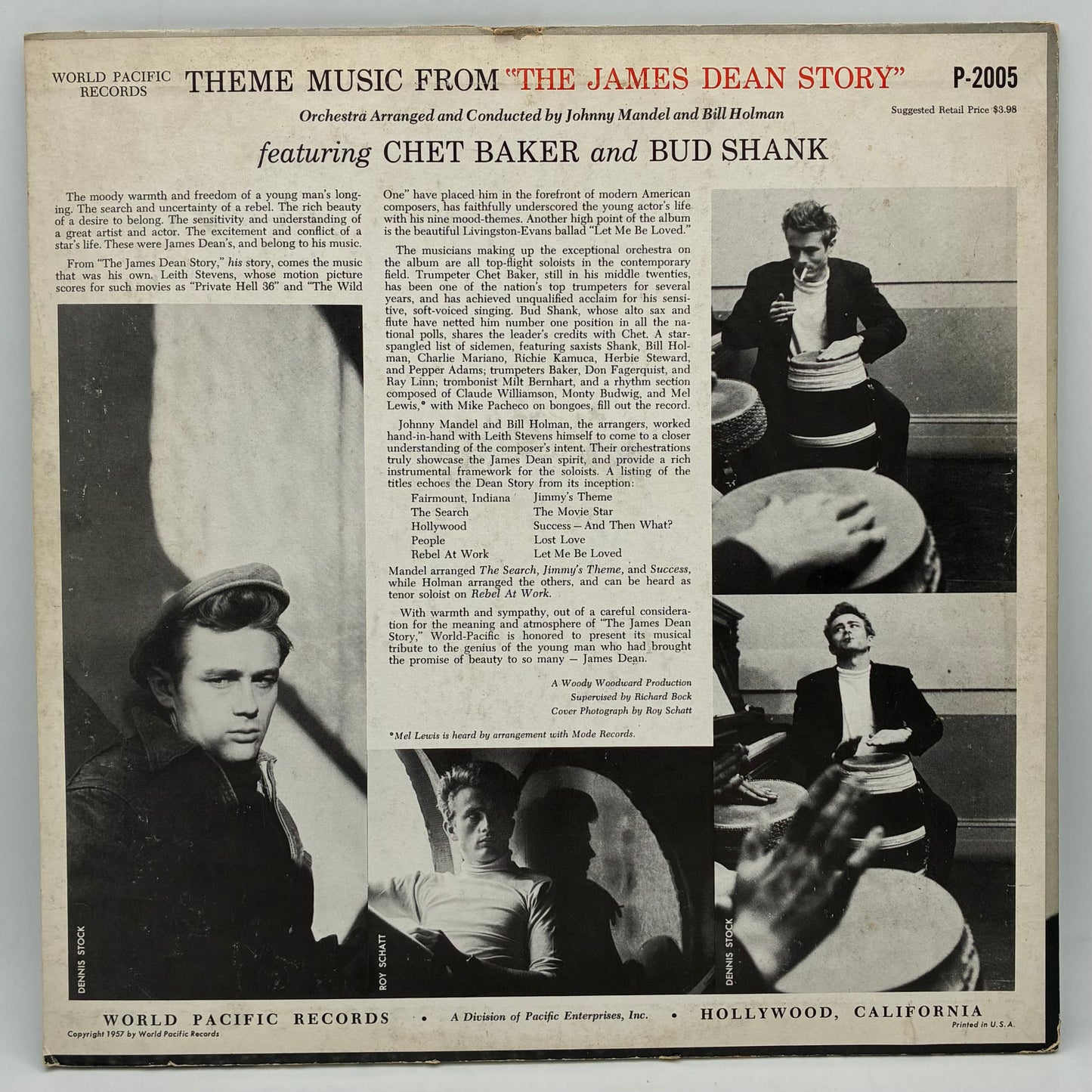 Chet Baker & Bud Shank – Theme Music From "The James Dean Story"