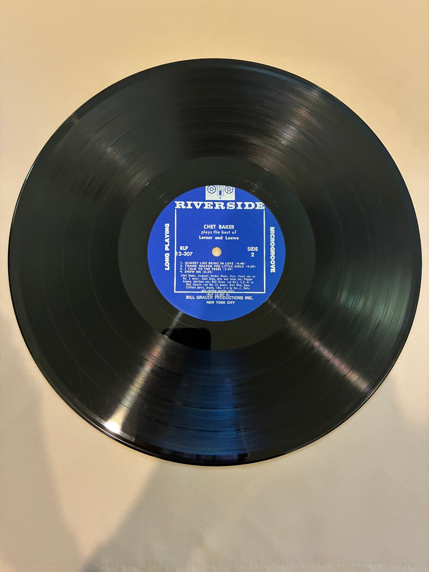 Chet Baker – Plays The Best Of Lerner & Loewe