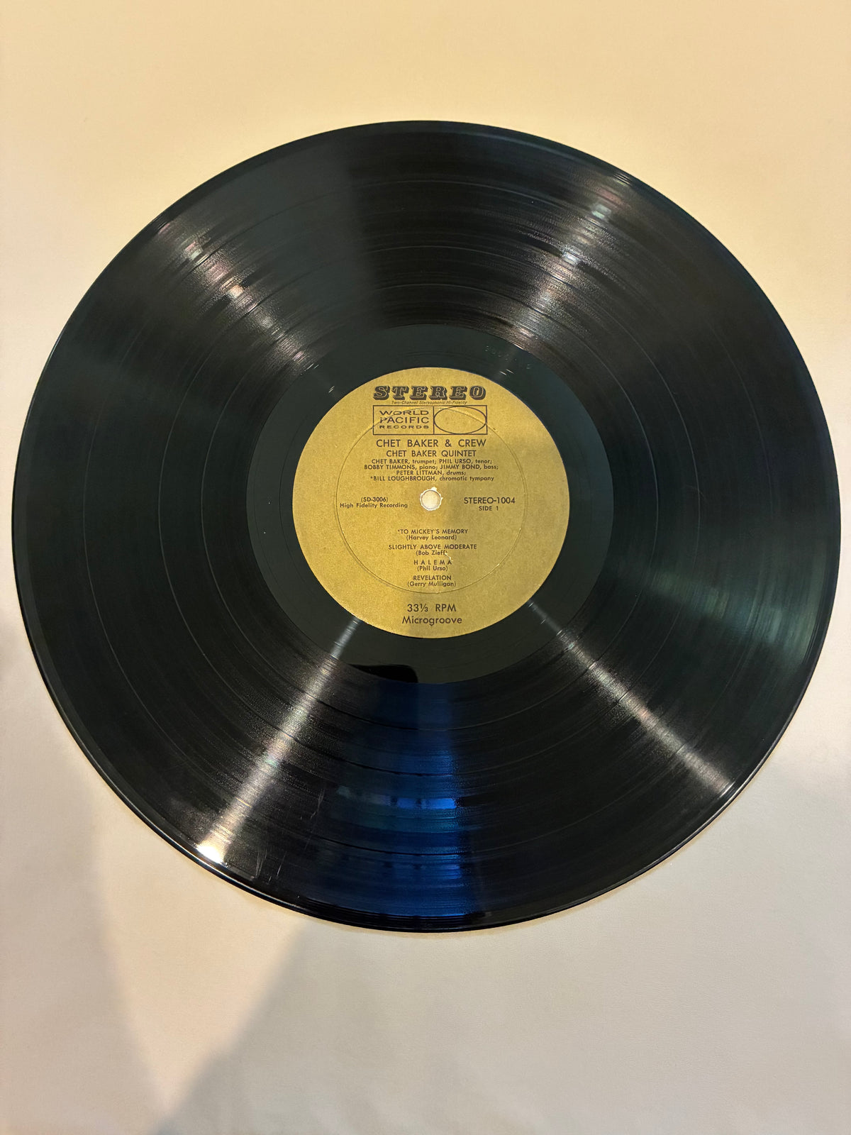 Chet Baker & Crew – Chet Baker & Crew