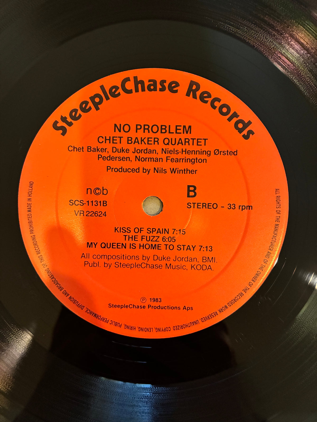 Chet Baker Quartet – No Problem