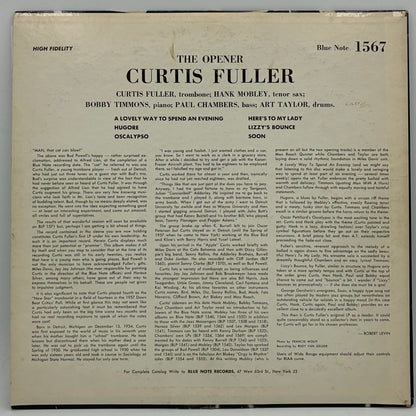 Curtis Fuller – The Opener