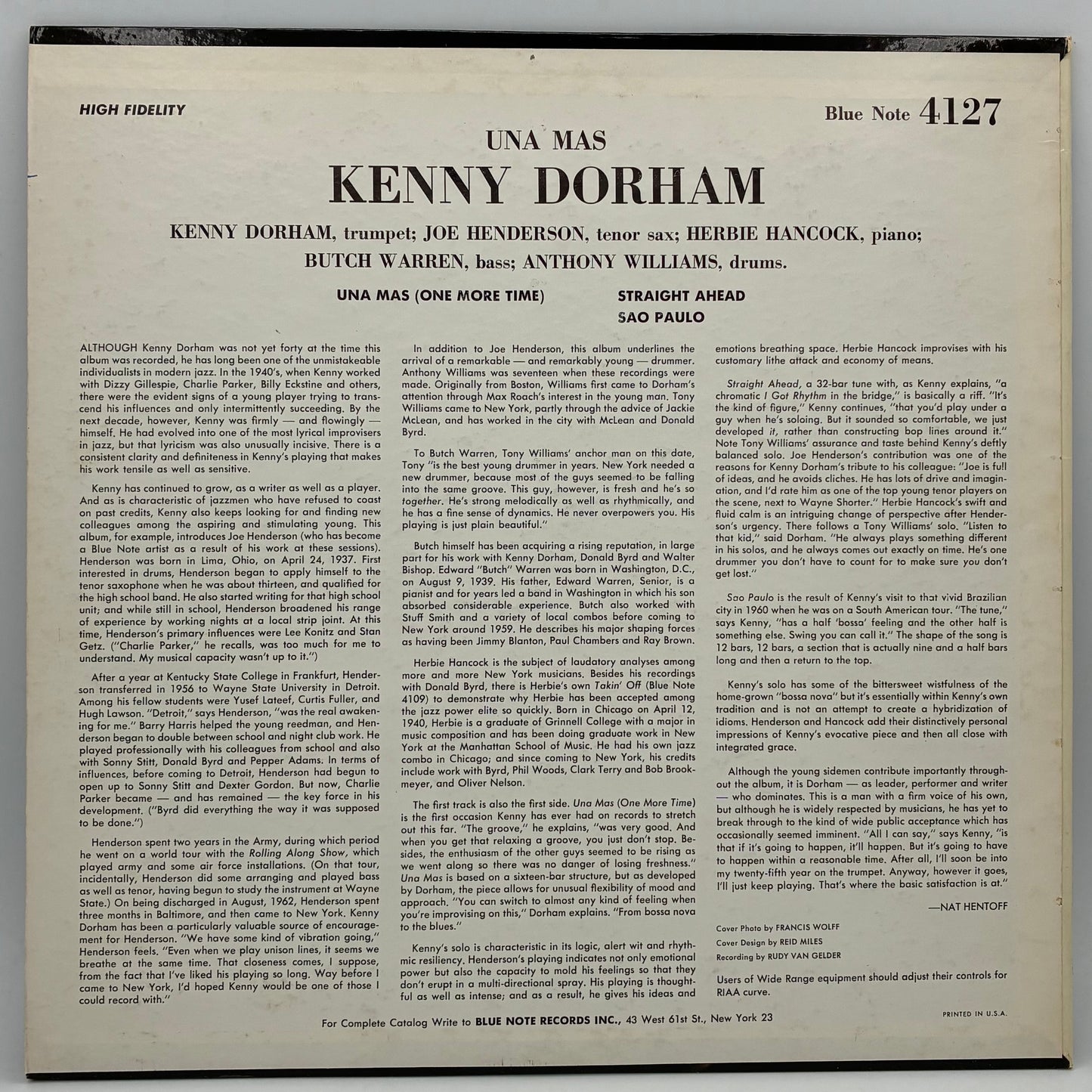 Kenny Dorham – Una Mas (One More Time)