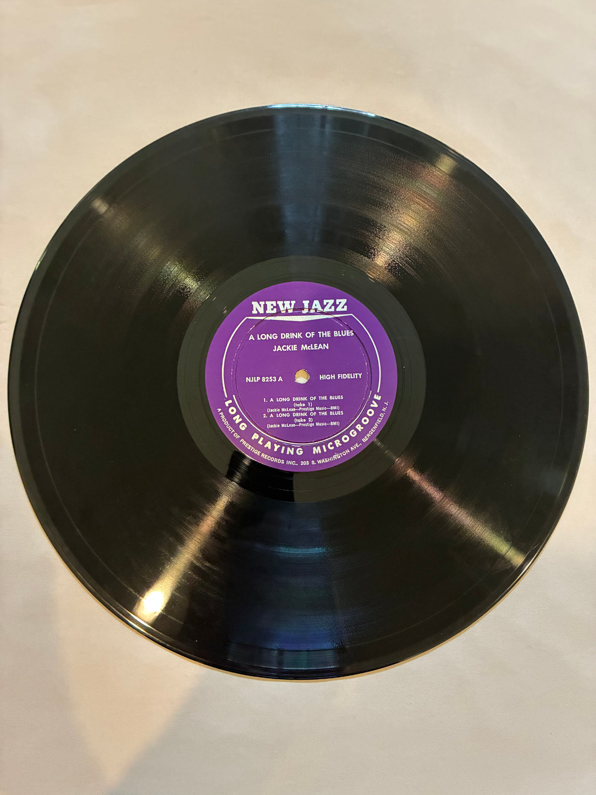 Jackie McLean – A Long Drink Of The Blues