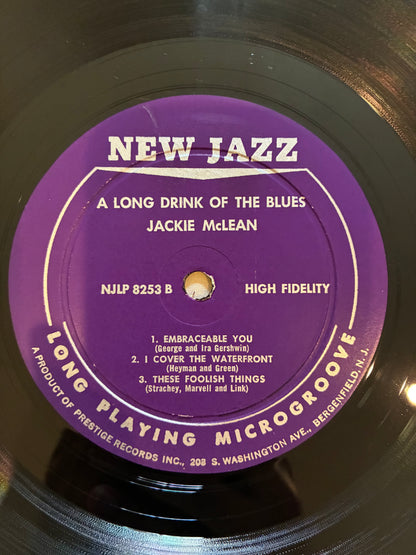 Jackie McLean – A Long Drink Of The Blues