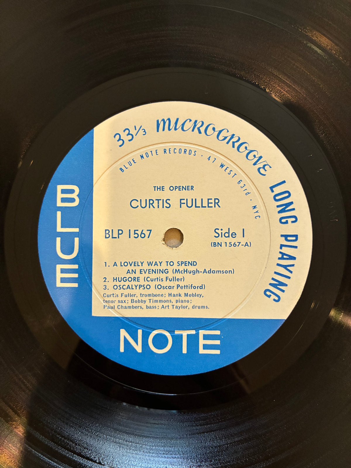 Curtis Fuller – The Opener