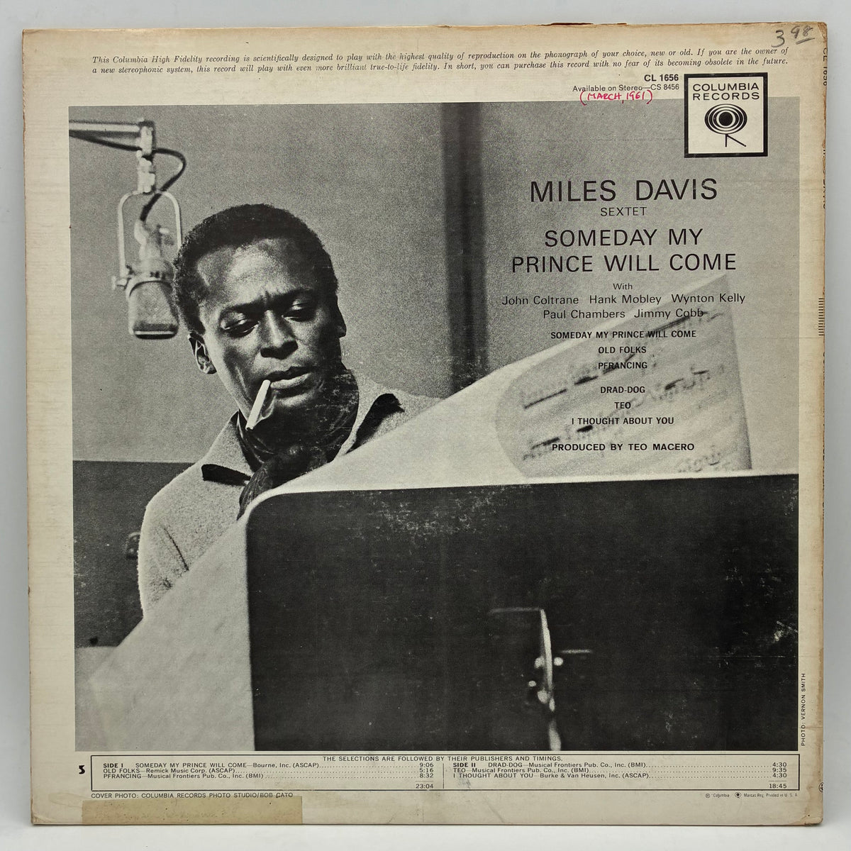 Miles Davis Sextet – Someday My Prince Will Come