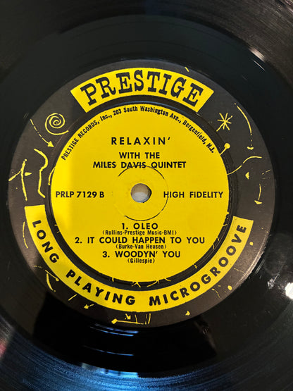 The Miles Davis Quintet – Relaxin' With The Miles Davis Quintet