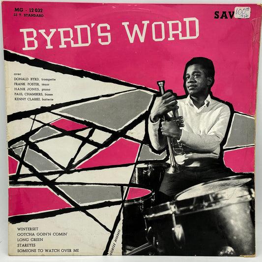 Donald Byrd – Byrd's Word