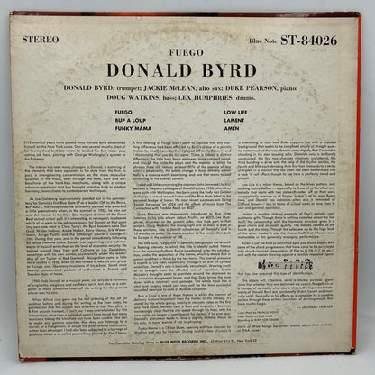 Donald Byrd – Fuego