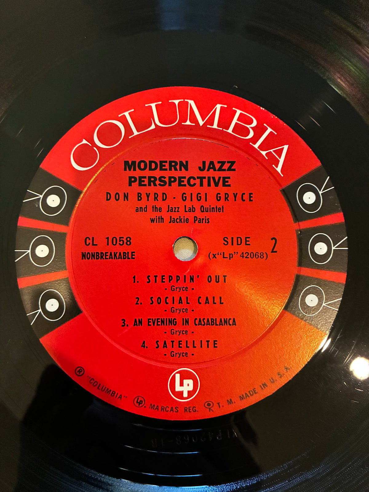 Don Byrd - Gigi Gryce And The The Jazz Lab Quintet With Jackie Paris – Modern Jazz Perspective