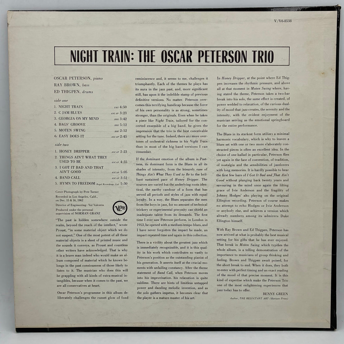 The Oscar Peterson Trio – Night Train