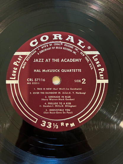 Hal McKusick Quartette – Jazz At The Academy