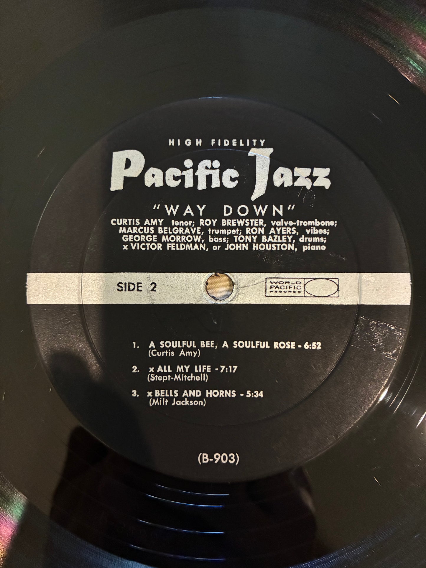 Curtis Amy Featuring Victor Feldman – Way Down