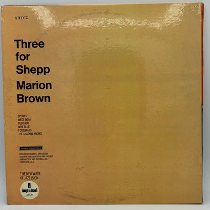 Marion Brown – Three For Shepp