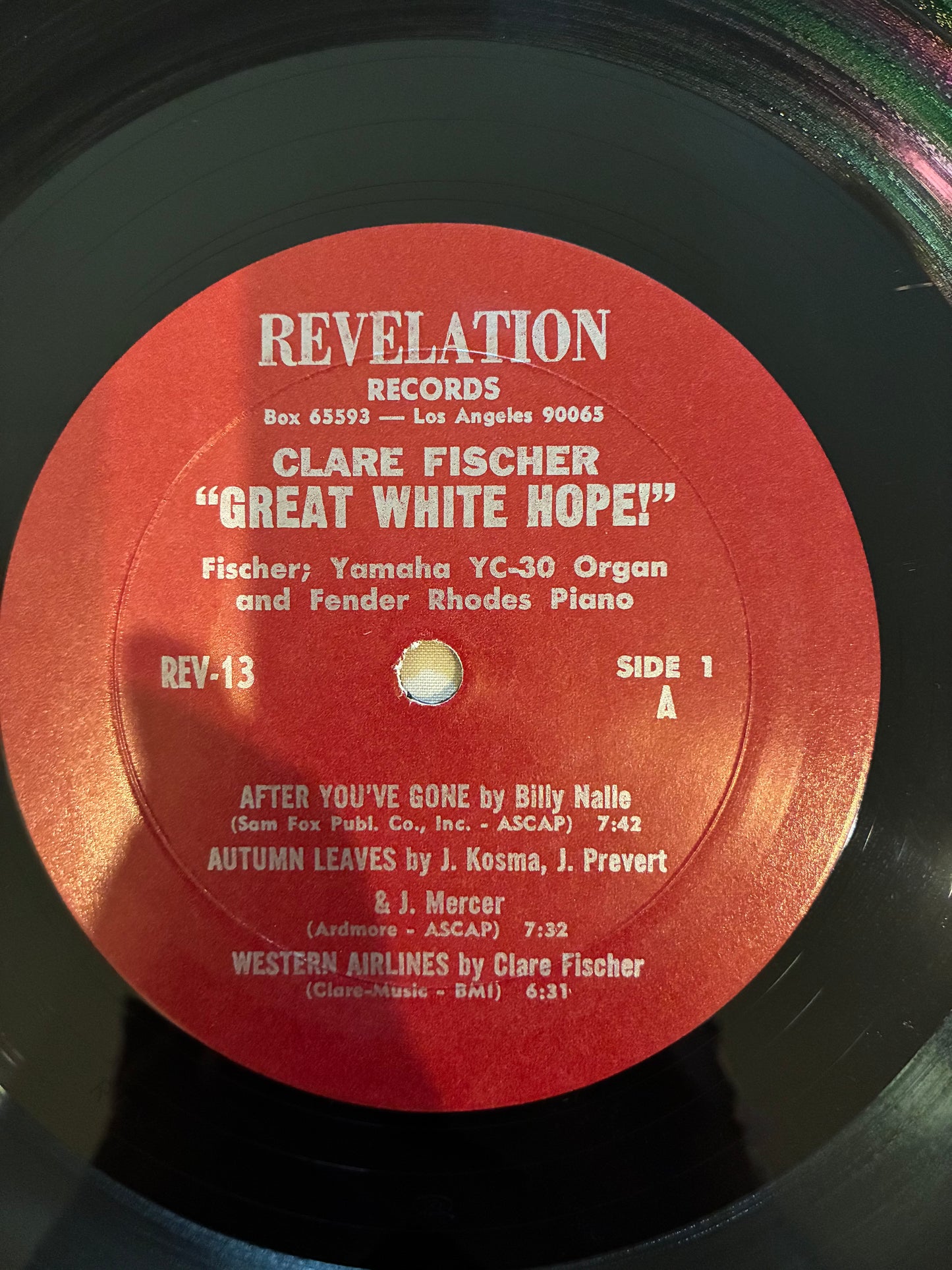 Clare Fischer (& His Japanese Friend) – Great White Hope!