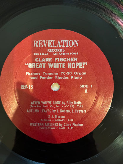 Clare Fischer (& His Japanese Friend) – Great White Hope!