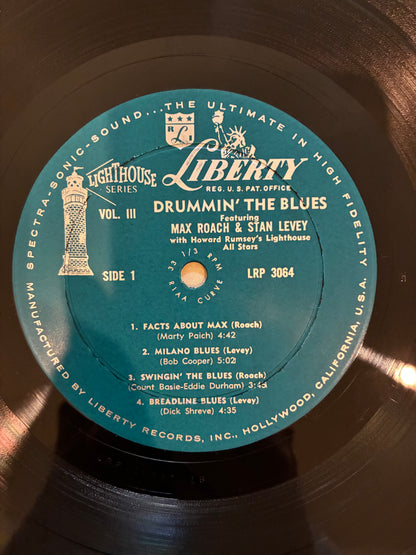 Max Roach And Stan Levey With Howard Rumsey's Lighthouse All-Stars – Drummin' The Blues