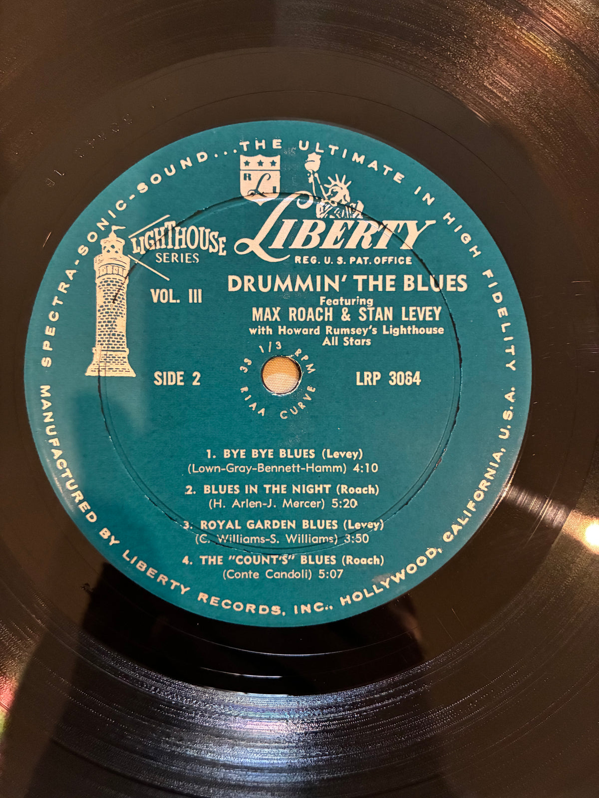 Max Roach And Stan Levey With Howard Rumsey's Lighthouse All-Stars – Drummin' The Blues