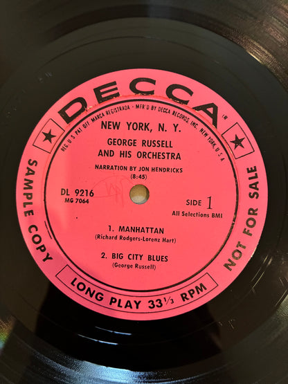 George Russell And His Orchestra – New York, N.Y.