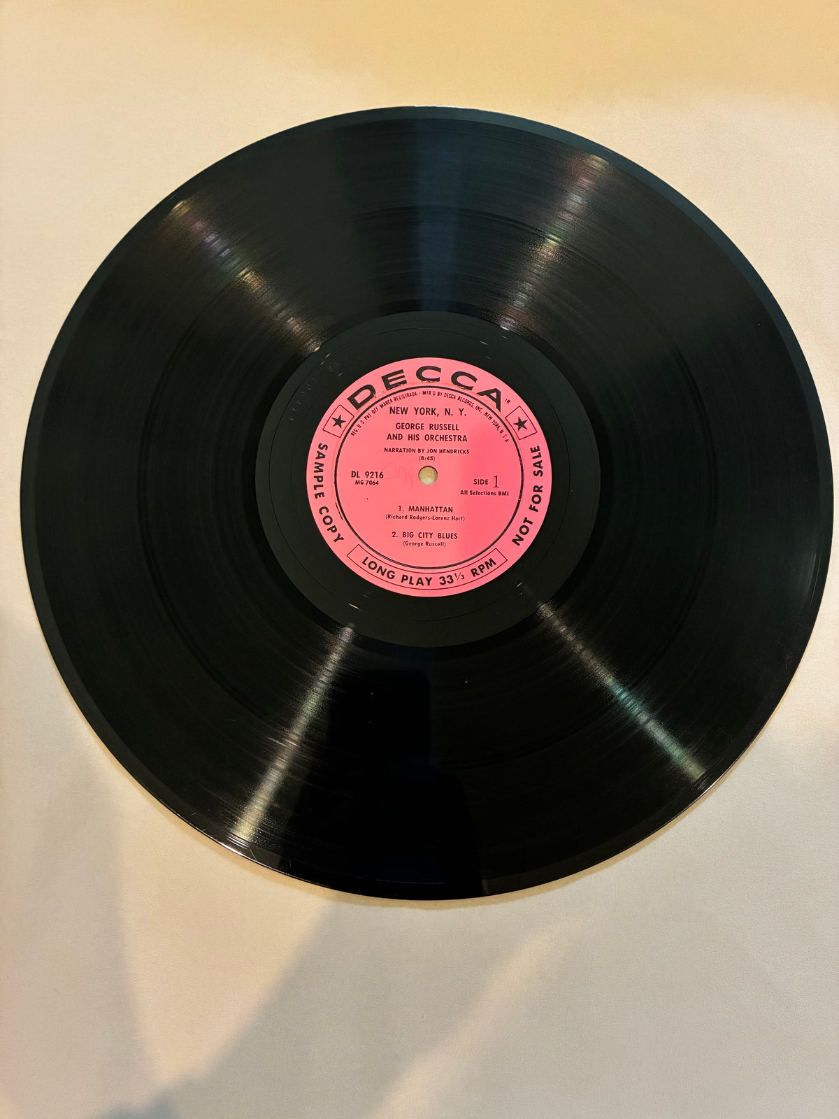 George Russell And His Orchestra – New York, N.Y.