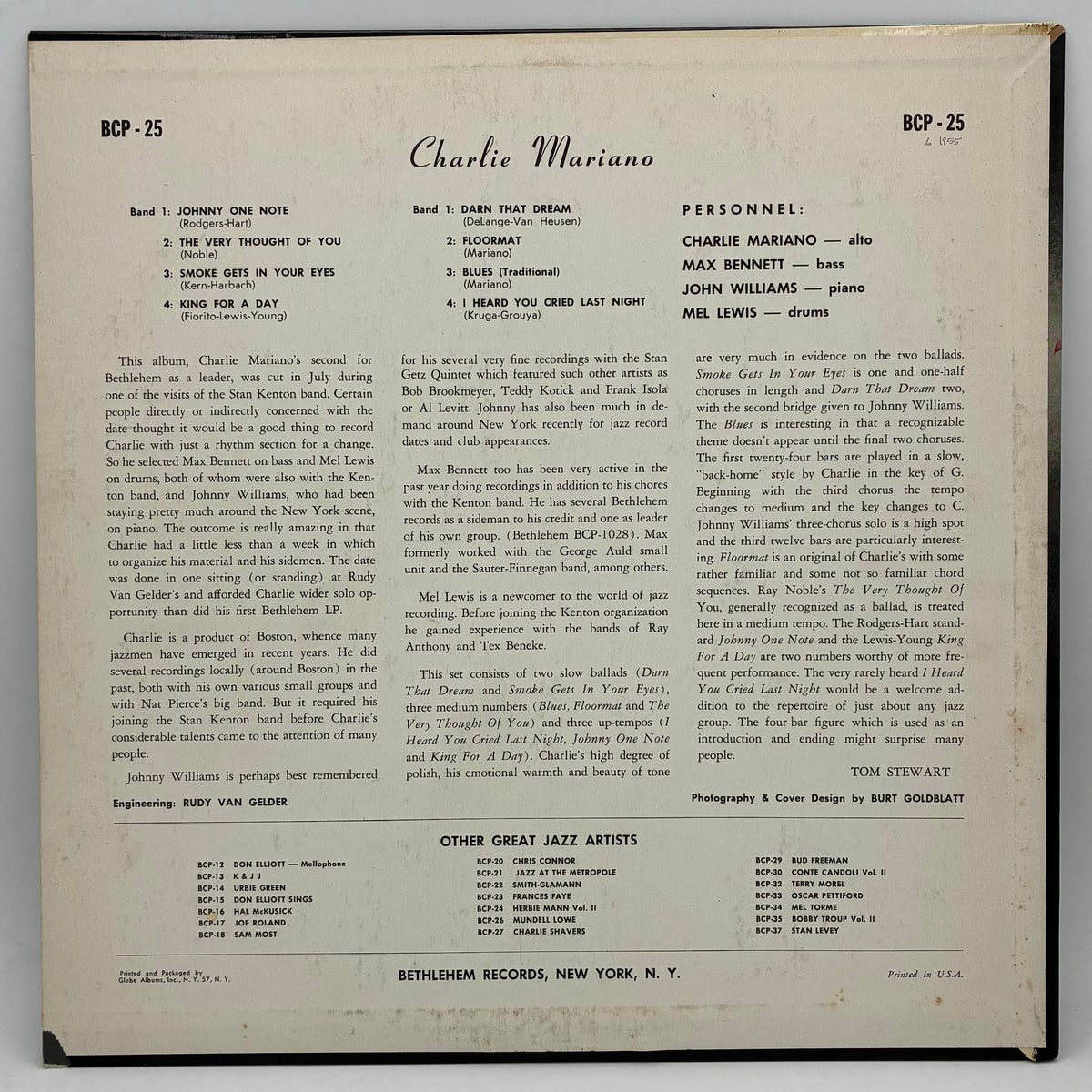 Charlie Mariano – Charlie Mariano