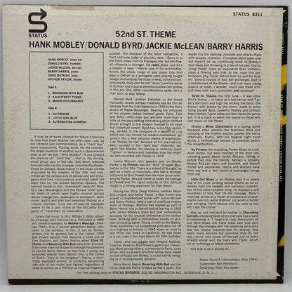 Hank Mobley / Donald Byrd / Jackie McLean / Barry Harris – 52nd St. Theme