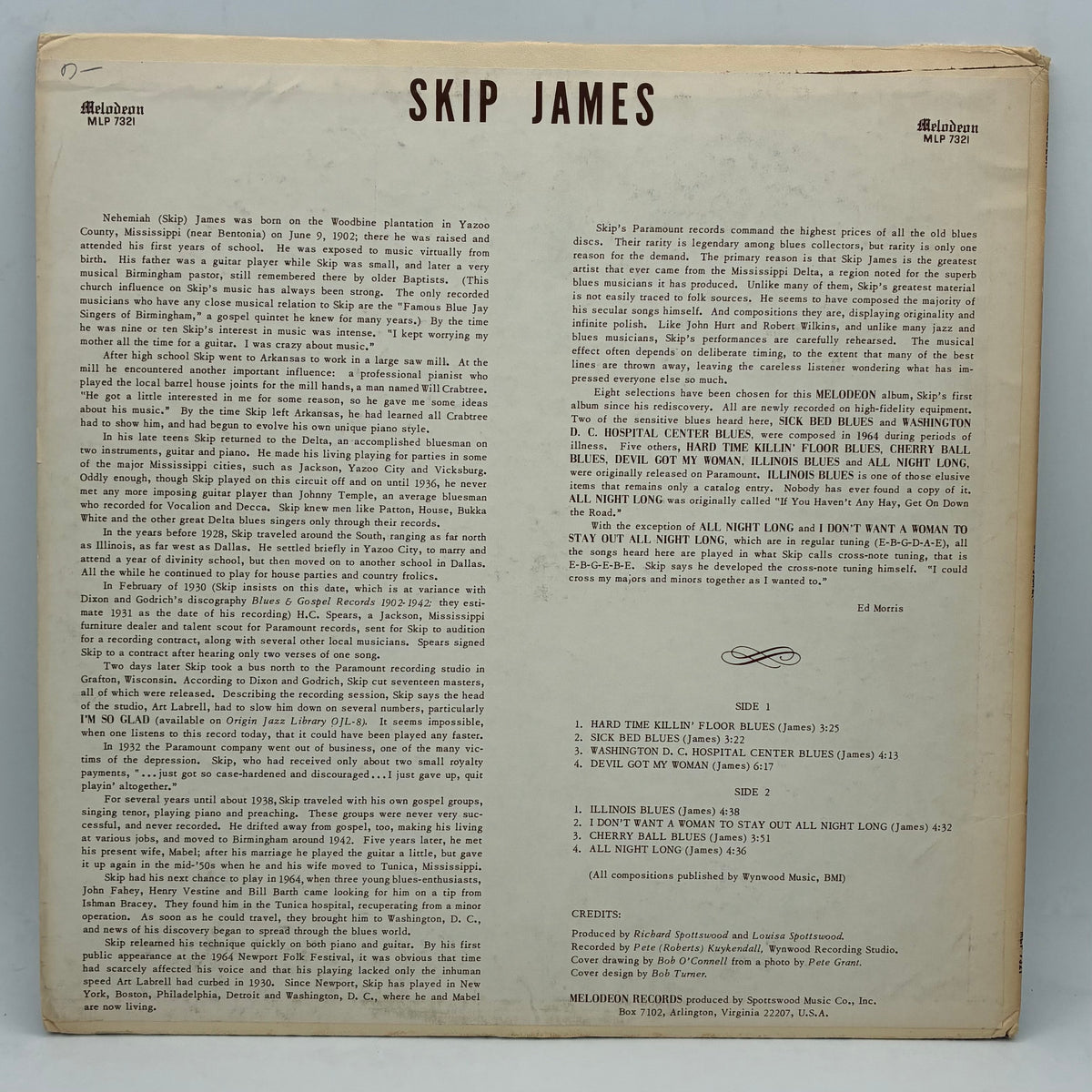 Skip James – Greatest Of The Delta Blues Singers