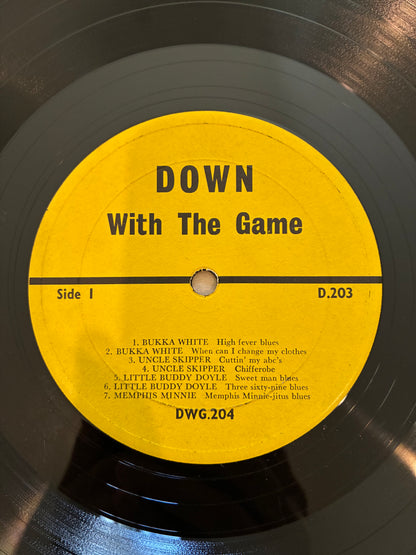 Various – Down With The Game (Volume 1 Vintage Country Blues)