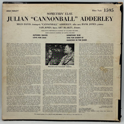 Cannonball Adderley – Somethin' Else