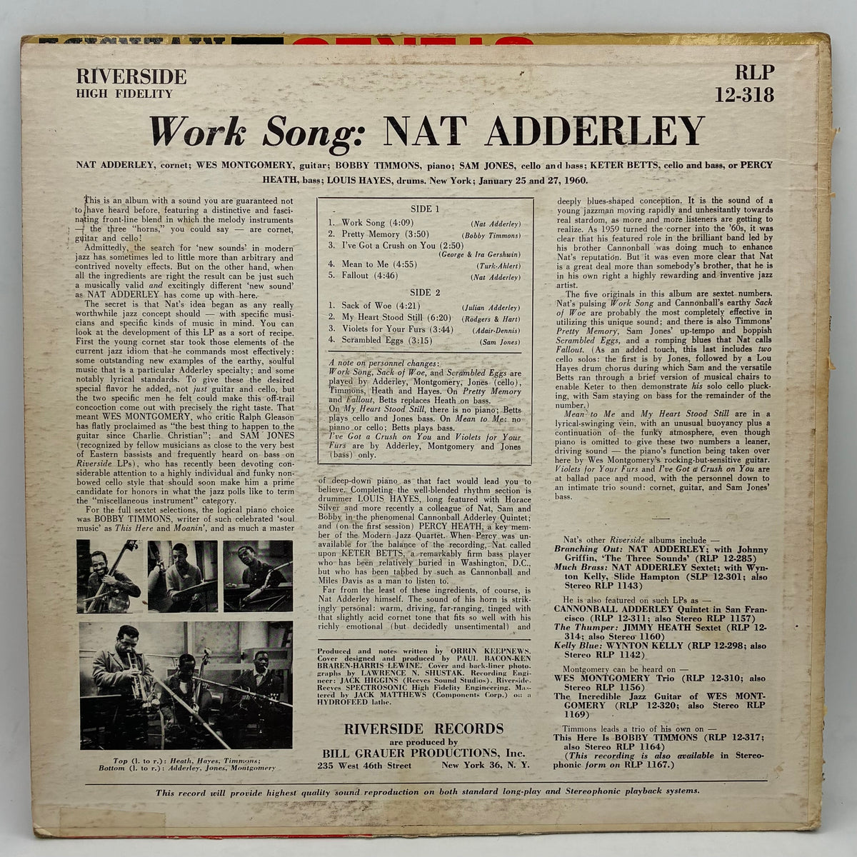 Nat Adderley – Work Song