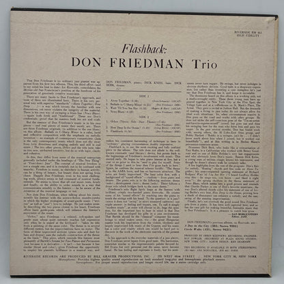 Don Friedman Trio – Flashback