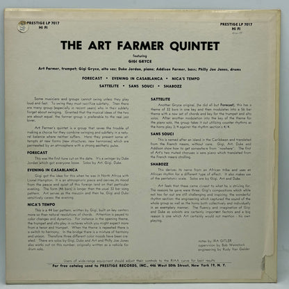 Art Farmer Quintet Featuring Gigi Gryce – Art Farmer Quintet Featuring Gigi Gryce