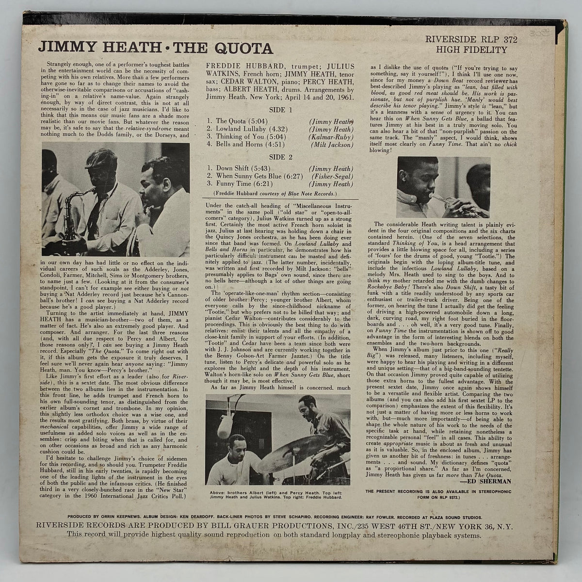 Jimmy Heath – The Quota