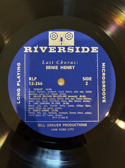 Ernie Henry – Last Chorus