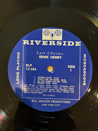 Ernie Henry – Last Chorus