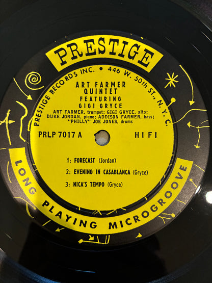 Art Farmer Quintet Featuring Gigi Gryce – Art Farmer Quintet Featuring Gigi Gryce