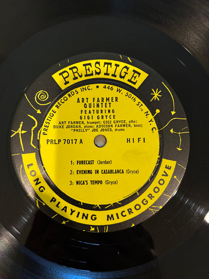 Art Farmer Quintet Featuring Gigi Gryce – Art Farmer Quintet Featuring Gigi Gryce