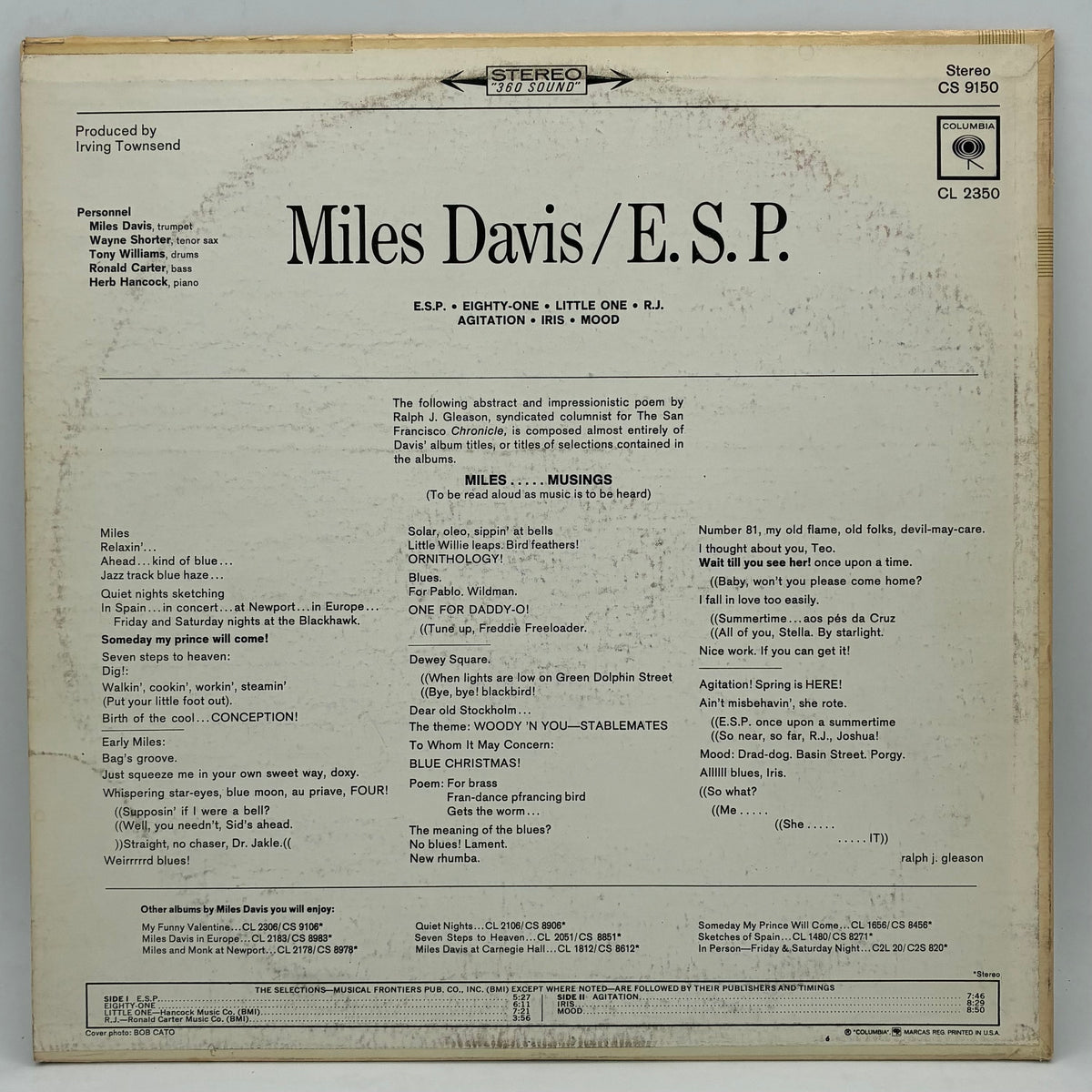 Miles Davis – E.S.P.