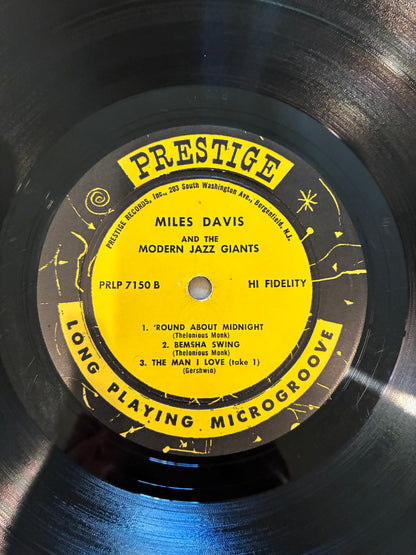 Miles Davis – Miles Davis And The Modern Jazz Giants