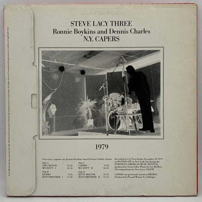 Steve Lacy Three – N.Y. Capers