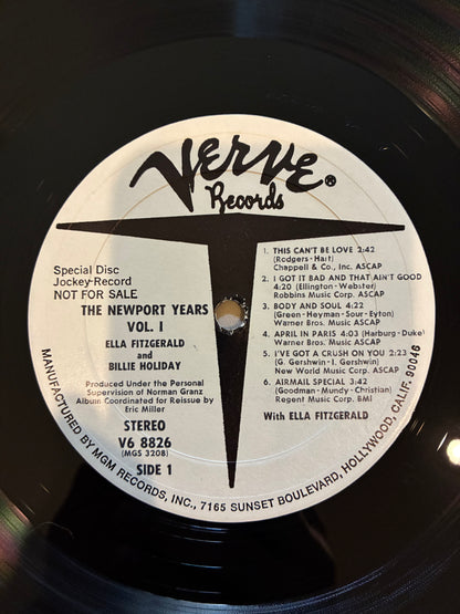 Ella Fitzgerald And Billie Holiday – The Newport Years Volume I