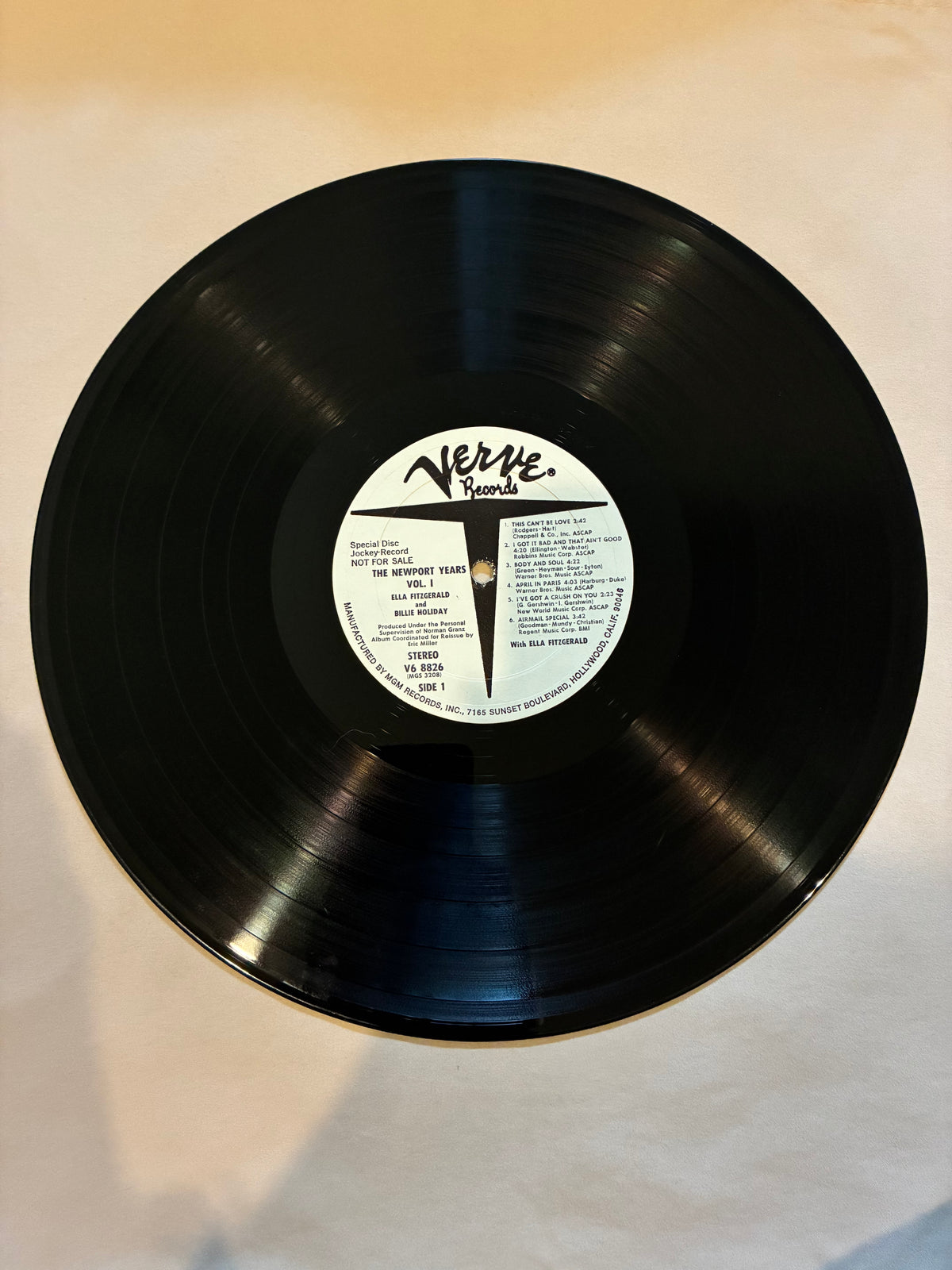 Ella Fitzgerald And Billie Holiday – The Newport Years Volume I