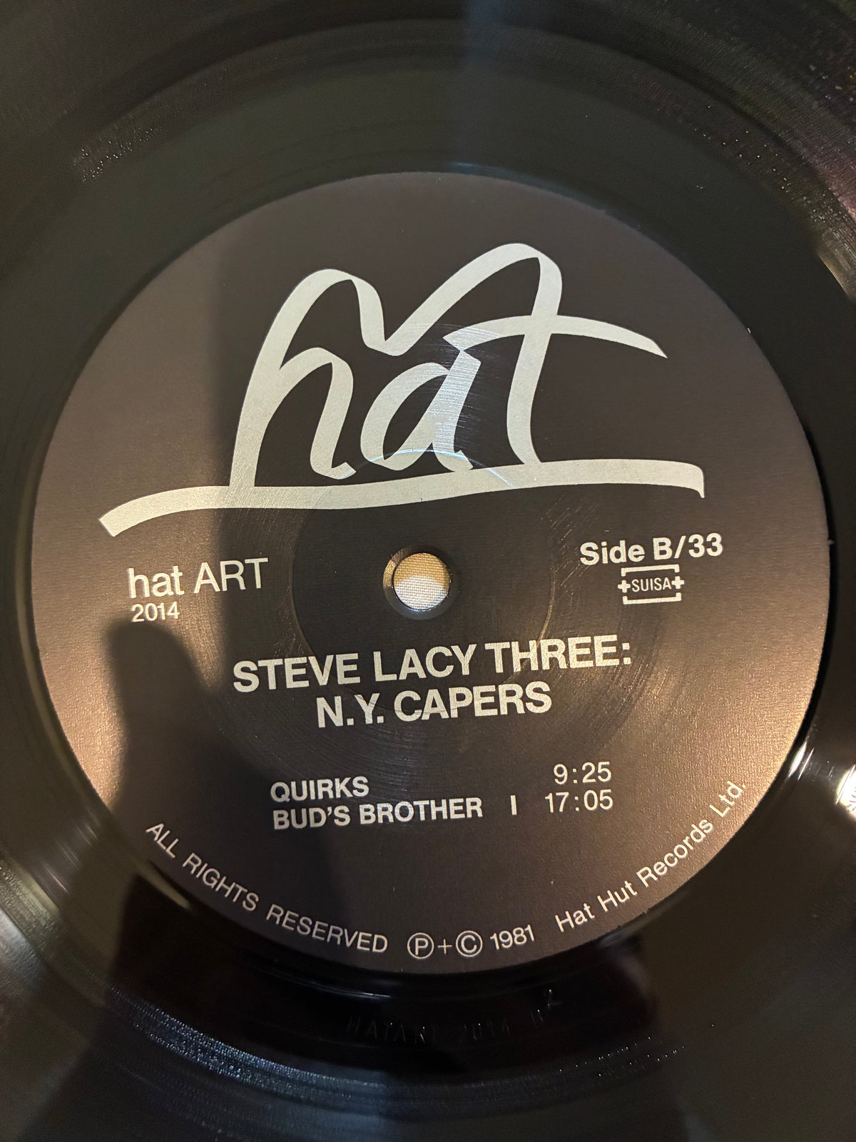 Steve Lacy Three – N.Y. Capers