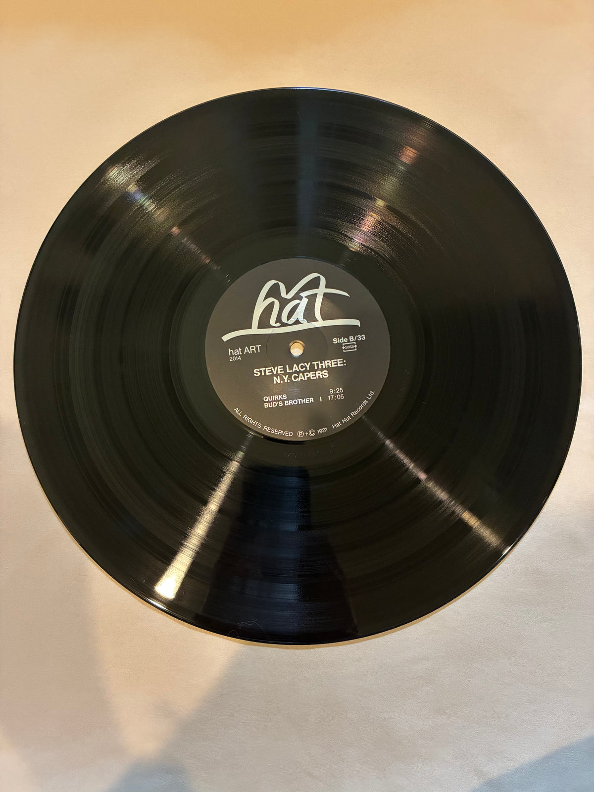 Steve Lacy Three – N.Y. Capers