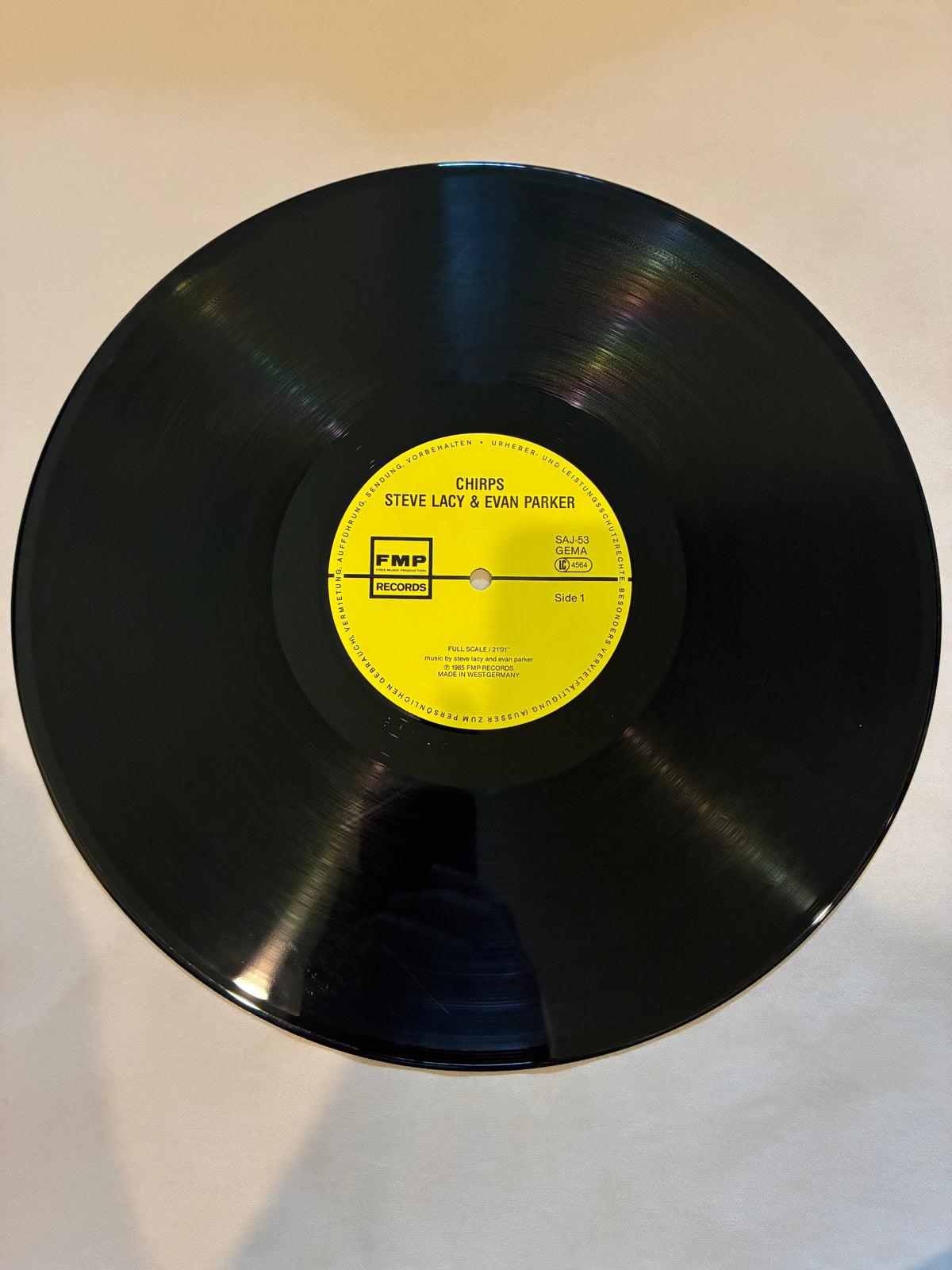 Steve Lacy & Evan Parker – Chirps