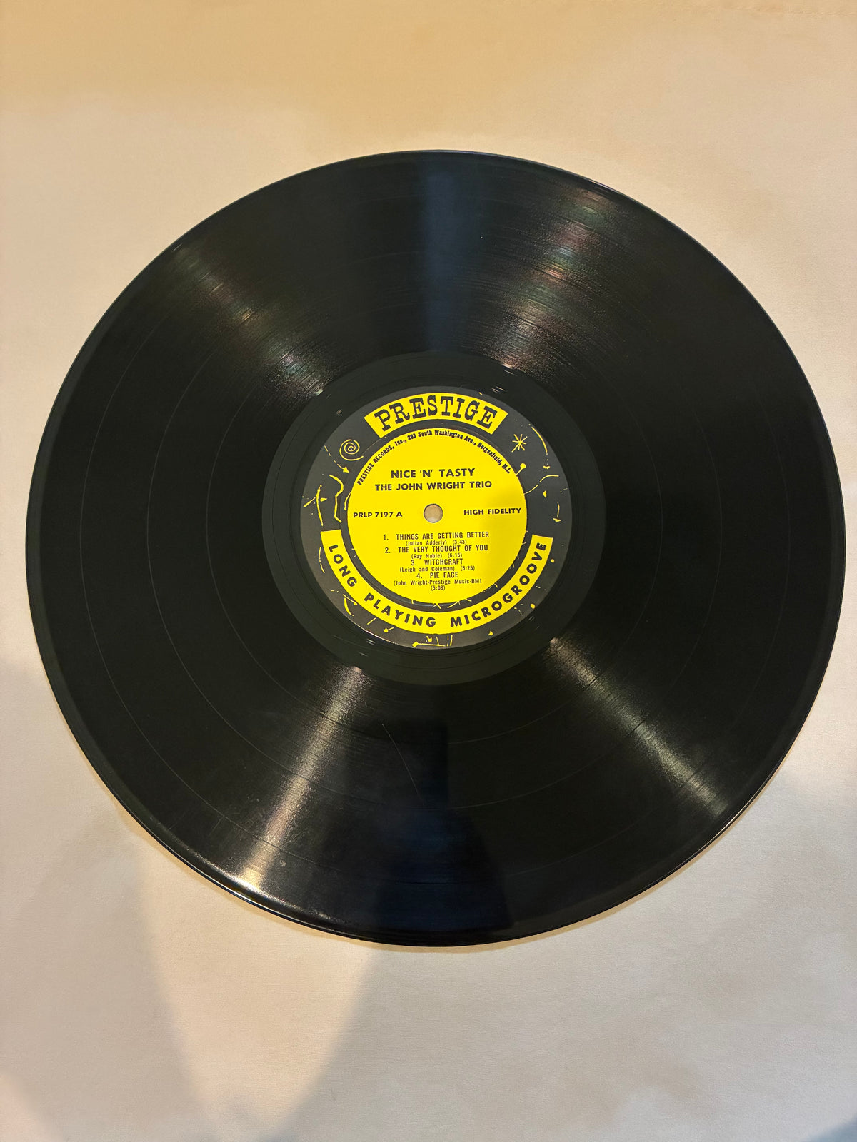 The John Wright Trio – Nice 'N' Tasty