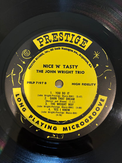 The John Wright Trio – Nice 'N' Tasty