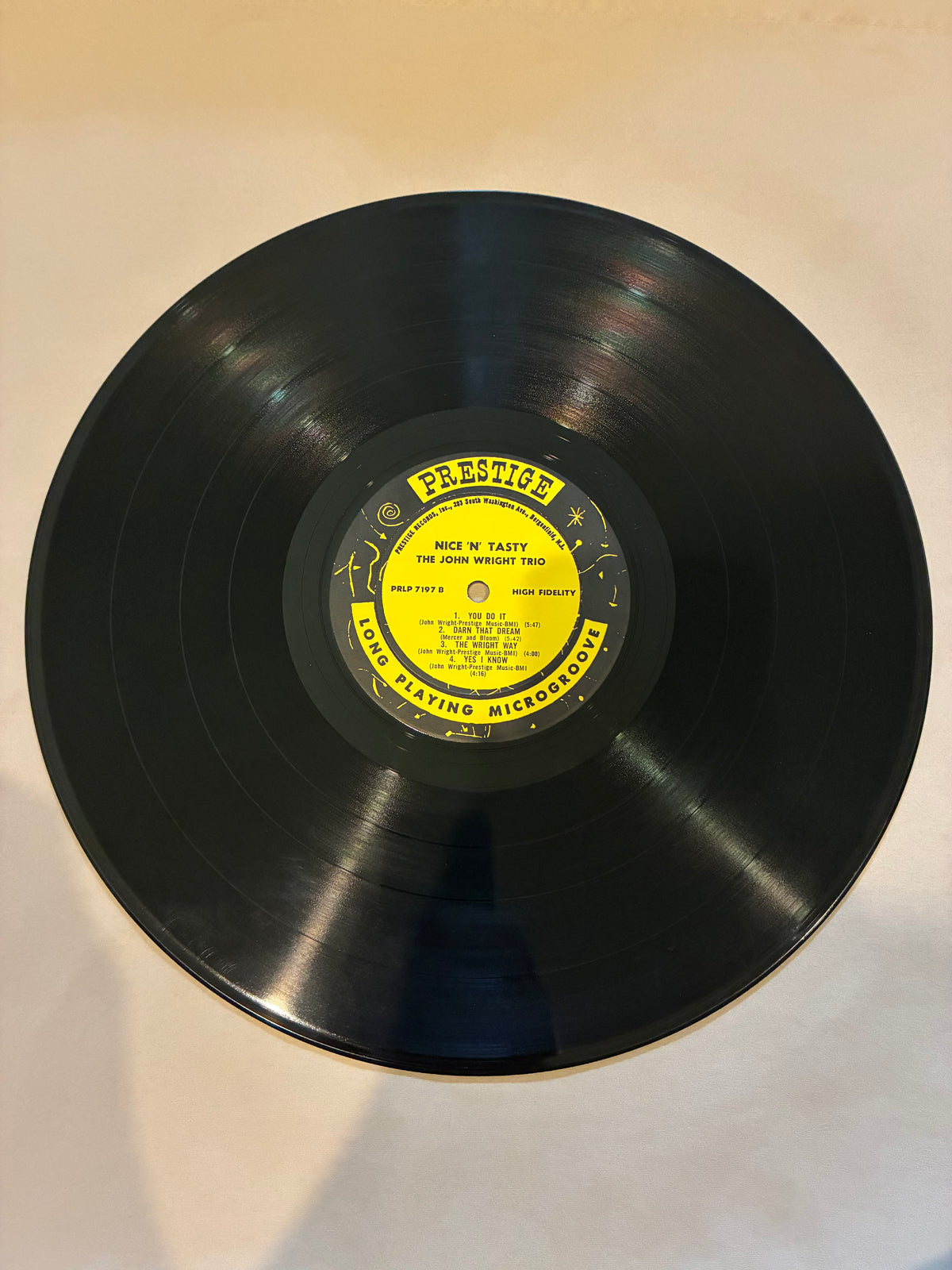 The John Wright Trio – Nice 'N' Tasty