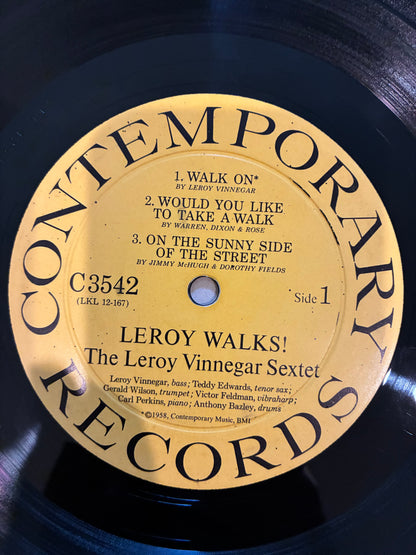 Leroy Vinnegar Sextet – Leroy Walks!